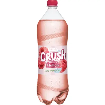 Fruktdryck Crush Hallon 1,4l Loka.