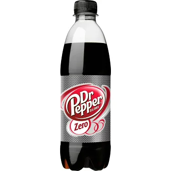Läsk Dr Pepper Zero 50cl.
