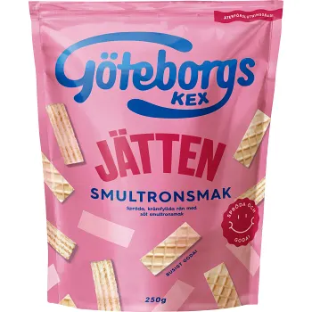 Jätten Smultronrån 250g Göteborgs.