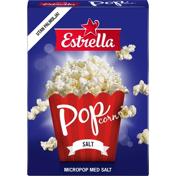 Micropopcorn Salt 3-p 240g Estrella.
