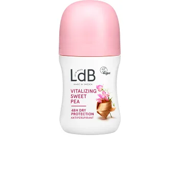 Deodorant Vitalizing Sweet Pea &amp; Silk 48h 60ml LdB.