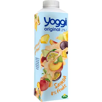 Yoghurt Original Samoa 2% 1000g Yoggi®.