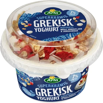 Grekisk Yoghurt med müsli 7% 188g Arla Ko®.