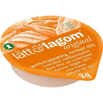 Matfettsblandning portion 40% 8g Lätt &amp; Lagom.