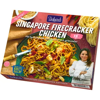 Singapore firecracker chicken 350g Dafgårds.