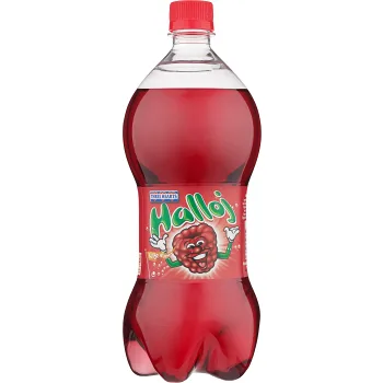 Läsk Hallonsmak 1l Three Hearts.