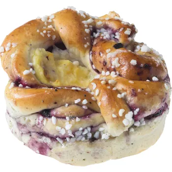 Lyxbulle Blåbär &amp; Vanilj 100g Dafgårds.