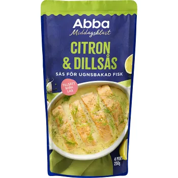 Citron Dillsås 250g Middagsklart Abba.