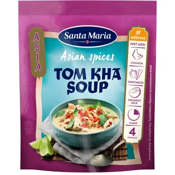 Asian spices Tom kha soup 30g Santa Maria.