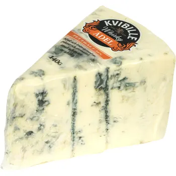 Ädelost Whisky 36% Blåmögelost 140g Kvibille®.