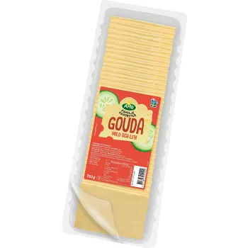 Familjefavoriter Gouda skivad 28% 750g Arla.