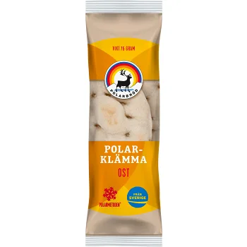 Polarklämma Ost 75g Polarbröd.