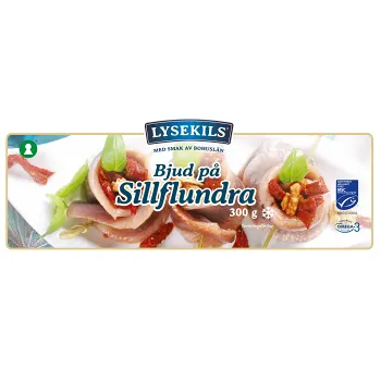 Sillflundra Fryst 300g Lysekils.