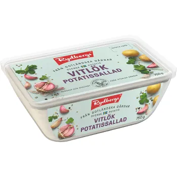 Potatissallad Vitlök 750g Rydbergs.