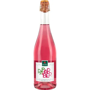 Mousserande Rabarbervin 0.5% 75cl Kiviks Musteri.