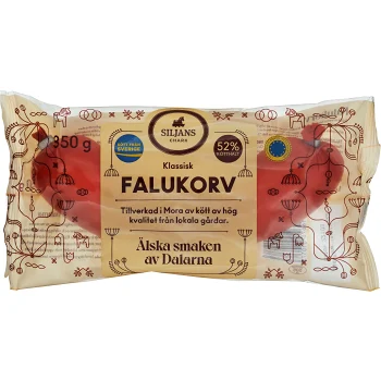 Falukorv Bit 350g Siljans Chark.