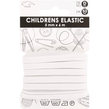 Barnresår Vit 5mmx6m Falk.