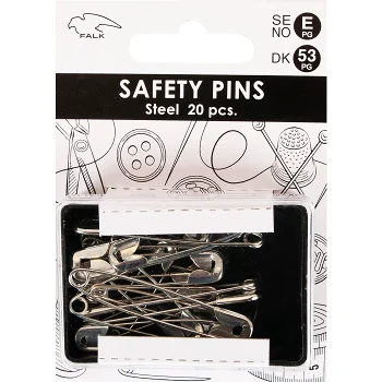 Säkerhetsnålar 20-pack Falk.