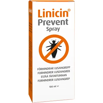 Lusmedel Prevent spray Förebyggande 100ml Linicin.