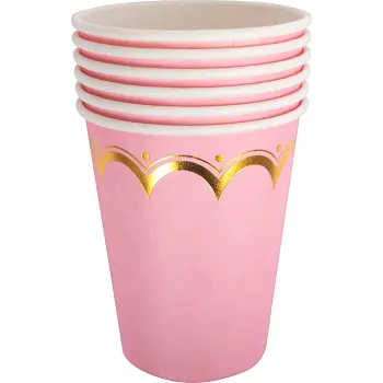 Mugg rosa folie 6p Pictura.