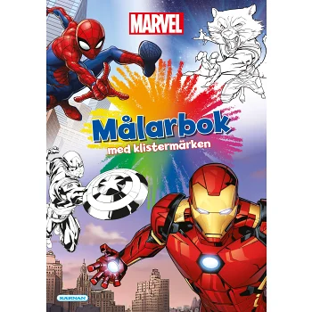 Målarbok Marvel.