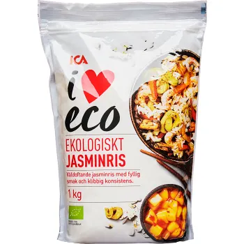 Jasminris Ekologisk 1kg ICA I love eco.