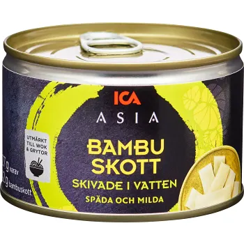 Skivade Bambuskott 227g ICA Asia.