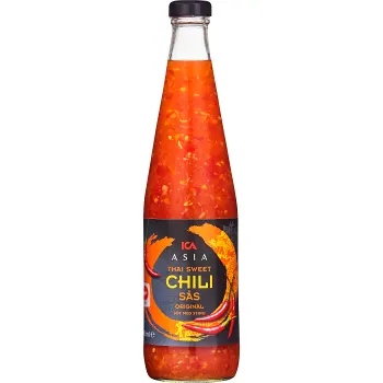 Thai sweet chillisås 700ml ICA Asia.