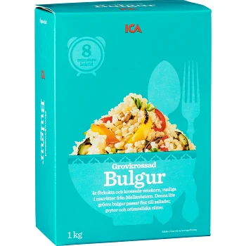 Grovkrossad Bulgur 1kg ICA.