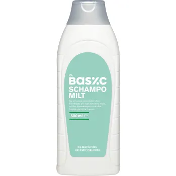 Milt Schampo 500ml ICA Basic.