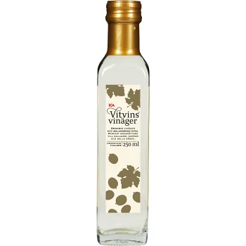Vitvinsvinäger 250ml ICA.