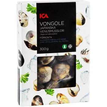 Vongole Fryst 300g ICA.