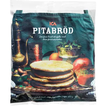 Pitabröd Fryst 6-p 480g ICA.
