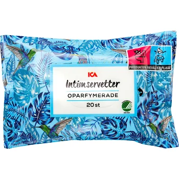 Intimservetter 20-p Miljömärkt ICA.
