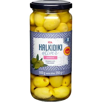 Oliver Halkidiki Urkärnade 500g ICA.