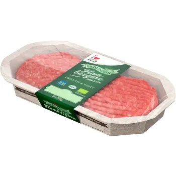 Hamburgare Färska 2-p 226g KRAV ICA I love eco.