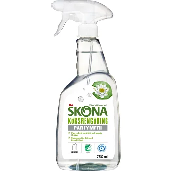 Köksrengöring Parfymfri 750ml Miljömärkt ICA Skona.