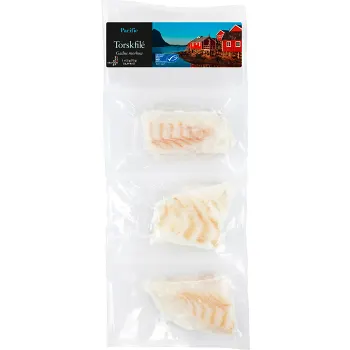 Torskfilé Fryst 375g Pacific.