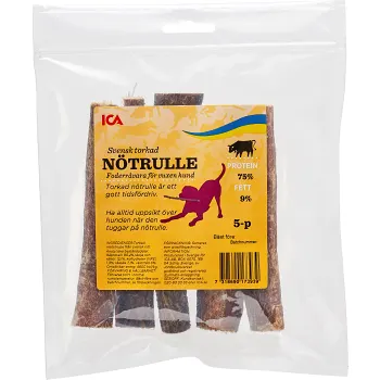 Hundtugg Nötrulle 5-p ICA.