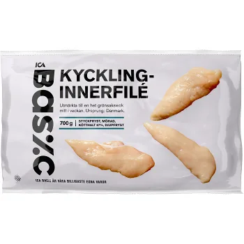 Kycklinginnerfilé 700g ICA Basic.