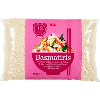 Basmatiris 2kg ICA.