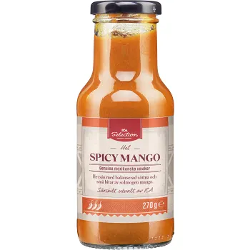Hot Mango Sauce 250g ICA Selection.