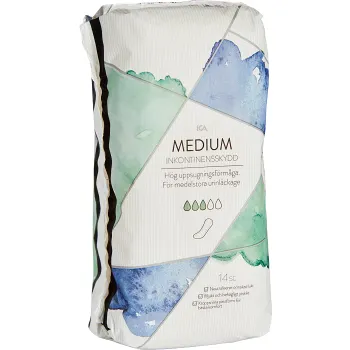 Inkontinensskydd Normal 14-pack ICA.