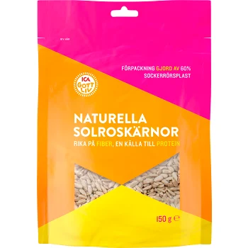 Solroskärnor ICA Gott Liv 150g ICA.