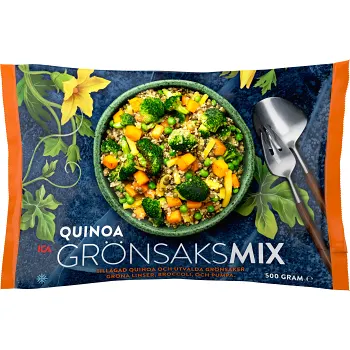 Quinoa &amp; Grönsaksmix 500g ICA.