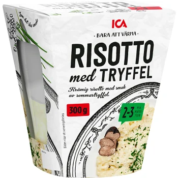 Färdigmat Risotto Tryffel 300g ICA.