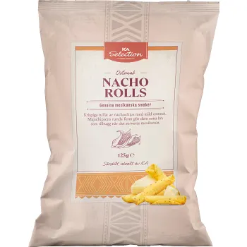 Nachorolls Cheese 125g ICA Selection.