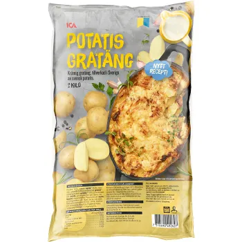 Potatisgratäng 2kg ICA.