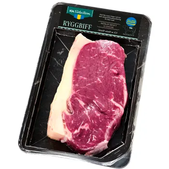 Ryggbiff Färsk 200g ICA Selection.