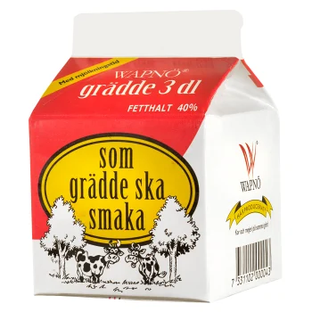 Grädde 3dl Wapnö.